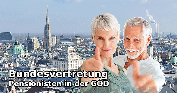 Link zur Homepage der Bundesvertretung Pensionisten in der GÖD mit aktuellen Infos auch für GÖD-Pensionisten aus anderen Bundesländern.